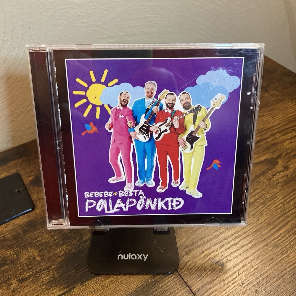 Pollaponk CD Bebebe Besta Pollaponkio Icelandic Children's Music Eurovision Punk